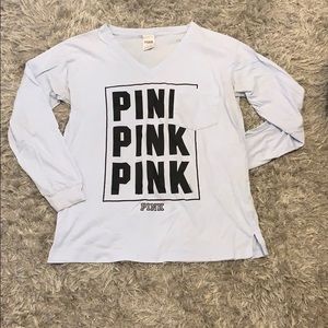 Victoria’s Secret PINK long sleeve tee